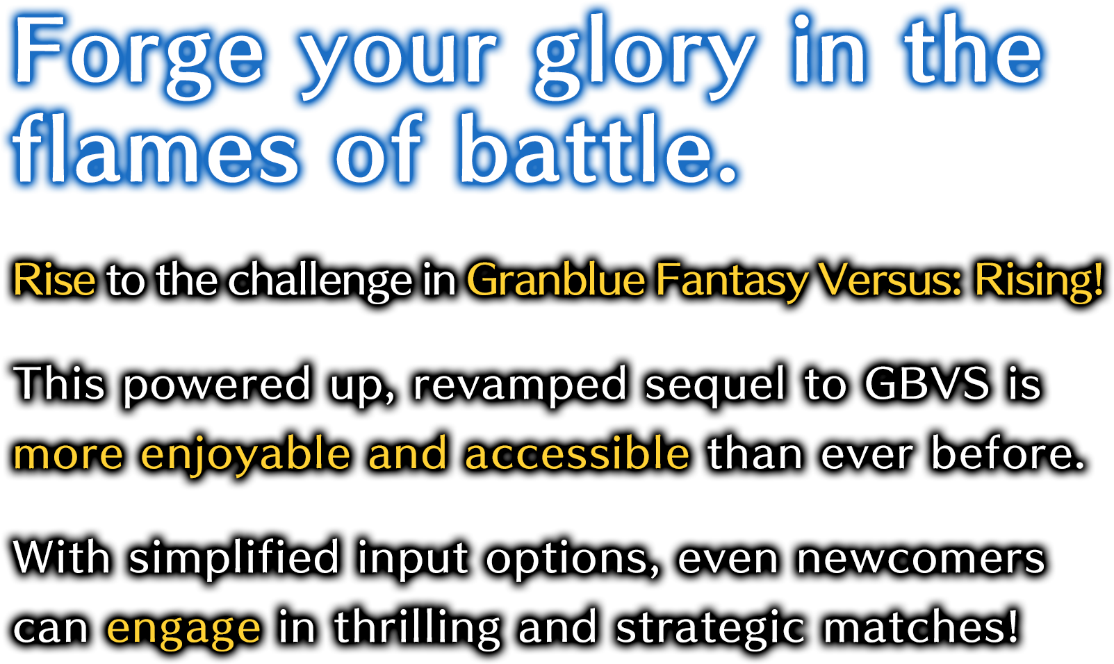 Granblue Fantasy Versus Rising Features Rundown