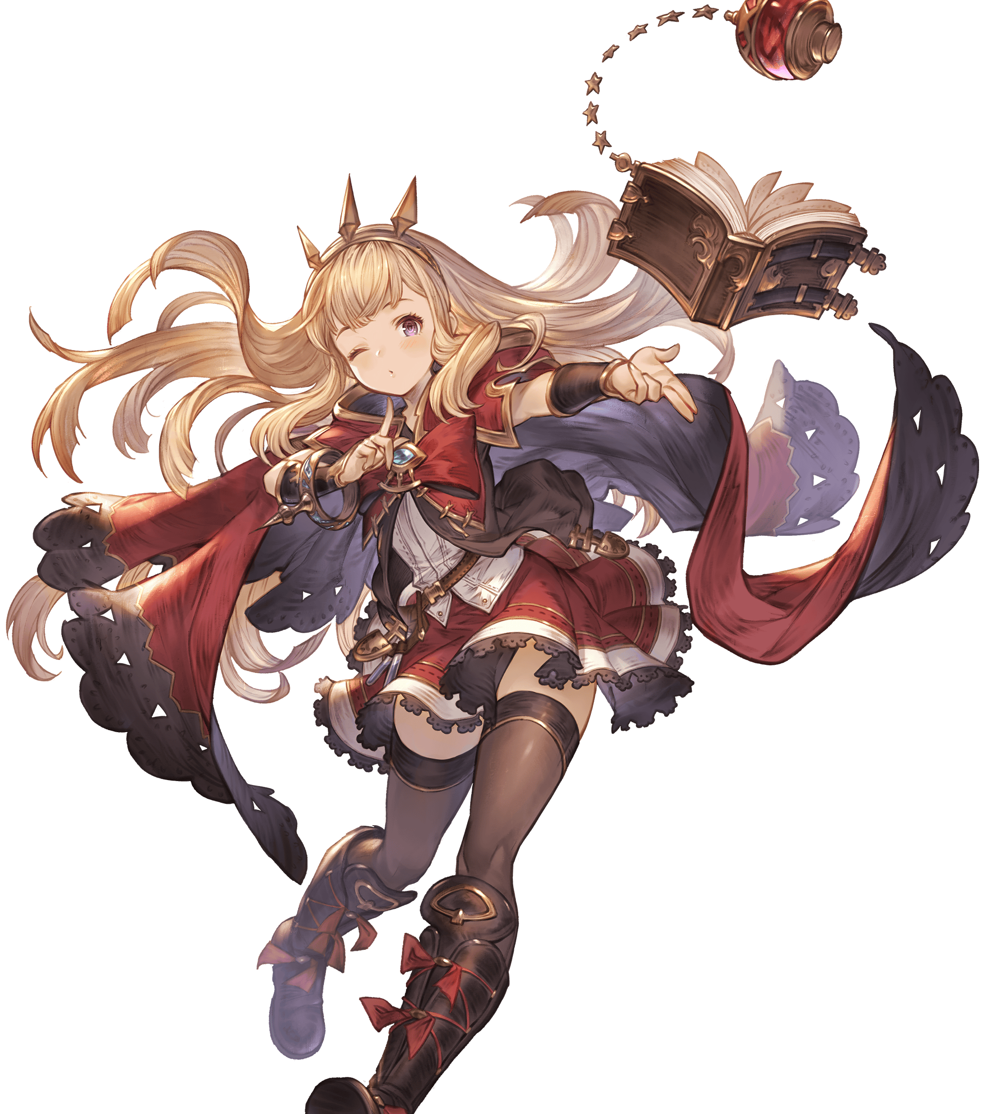GRANBLUE FANTASY style. Cygames. characters design. A