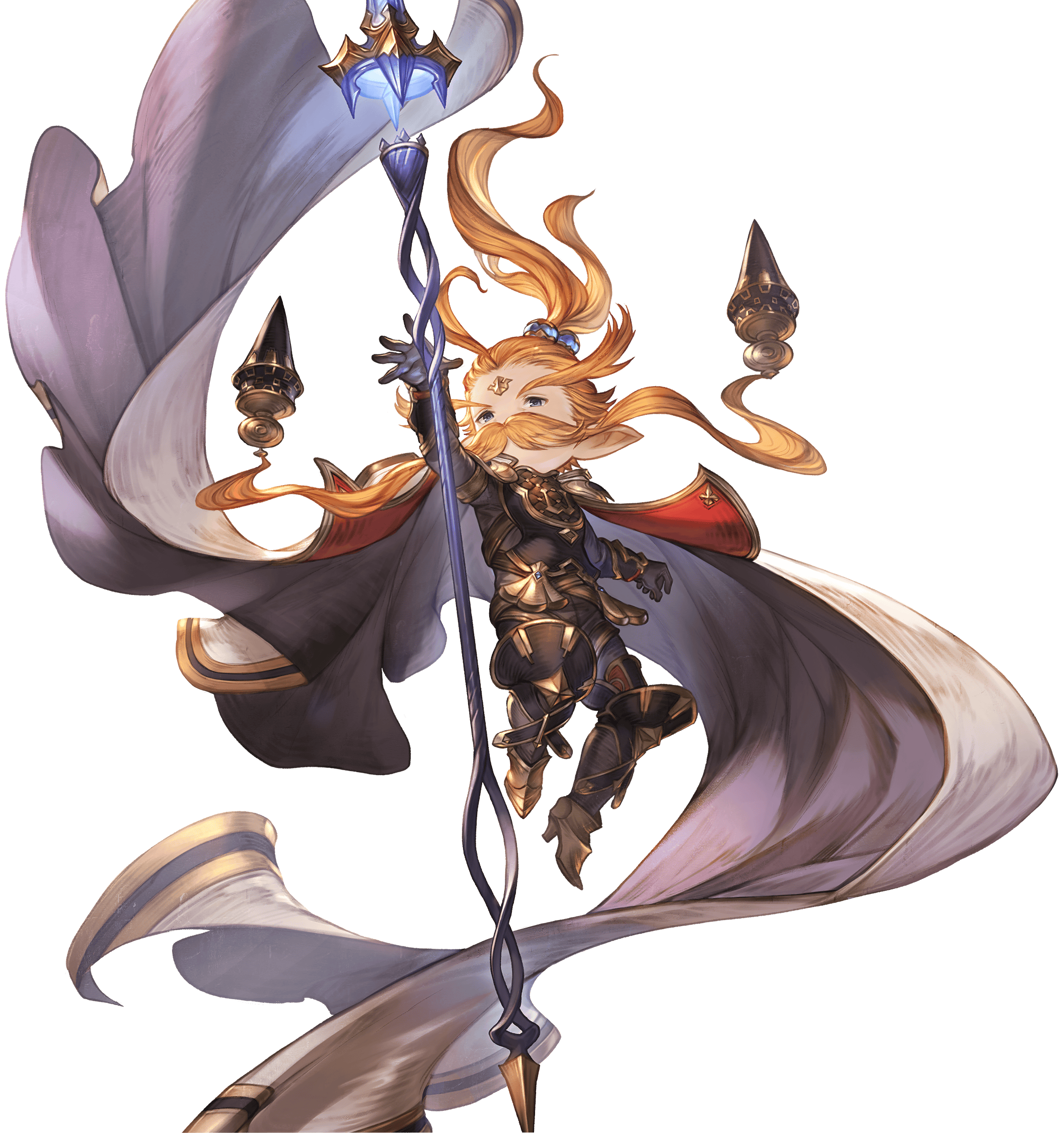 two identical characters from granblue fantasy